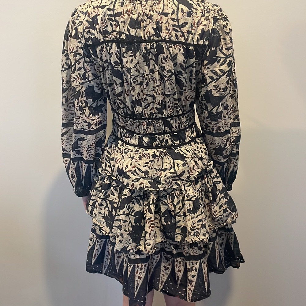 RUFFLE BOHO DRESS - Picture 6 of 9